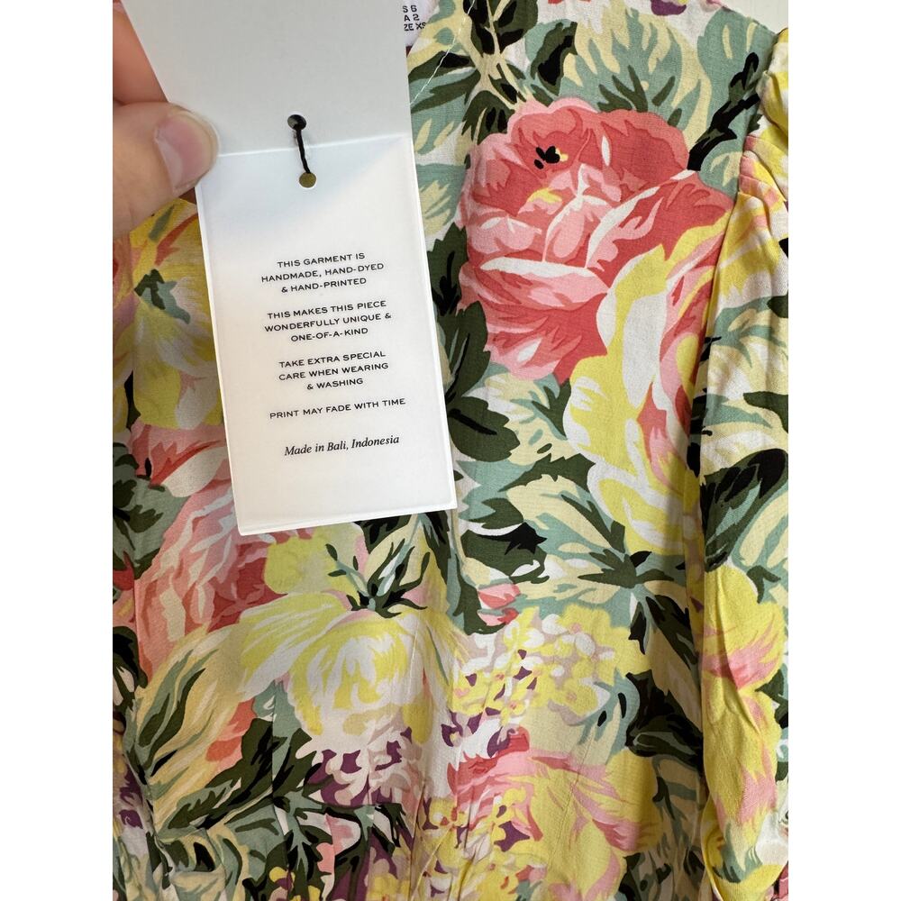 FAITHFULL THE BRAND NWT Sidonie Mini Dress Venissa Floral Size 2 / XS $159 MSRP - Picture 11 of 11